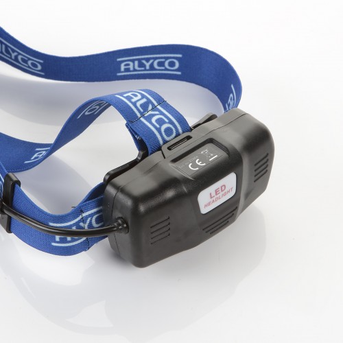 Linterna Recargable Frontal Cree Led 12W Ip44 ALYCO