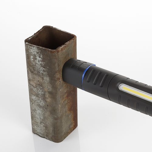 Linterna Recargable Reforzada Abatible Bifocal 10W Cob Ip65 ALYCO