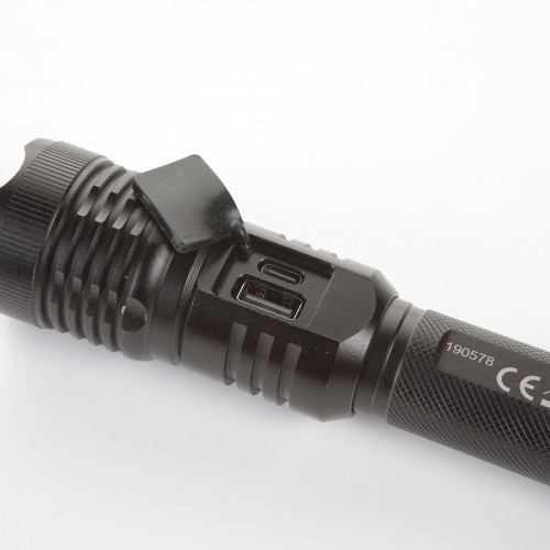 Linterna Tubular De Aluminio Recargable 158 Mm 10W Cree Led ALYCO