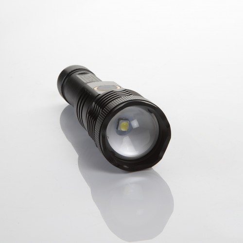 Linterna Tubular De Aluminio Recargable 158 Mm 10W Cree Led ALYCO
