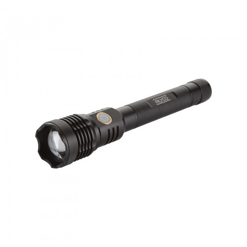 Linterna Tubular De Aluminio Recargable 225 Mm 20W Cree Led ALYCO