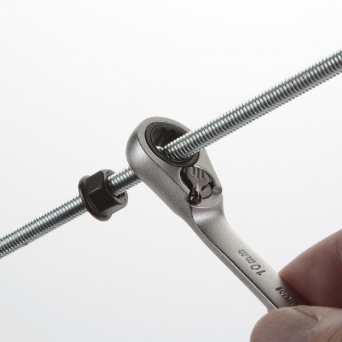 Llave De Doble Estrella Acodada Con Carraca Reversible ALYCO