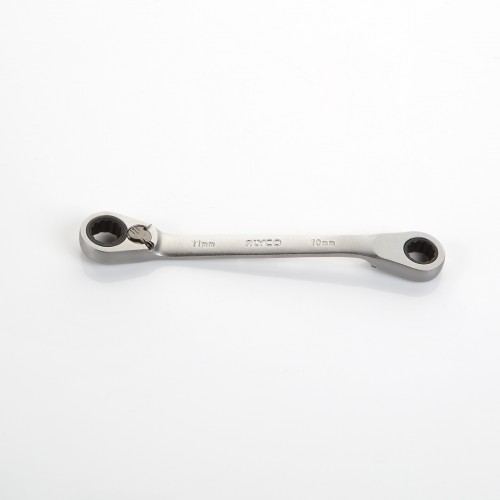 Llave De Doble Estrella Acodada Con Carraca Reversible ALYCO