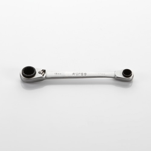 Llave De Doble Estrella Con Carraca Reversible 4 En 1 ALYCO