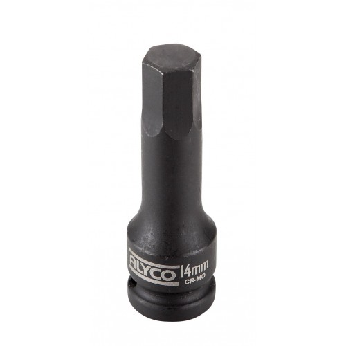 Llaves De Vaso De Impacto Con Punta Hexagonal De 1/2" ALYCO