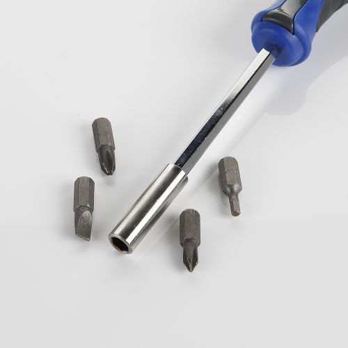 Destornillador puntas atornillar 1/4, l100 mm, empuñadura dos comp.