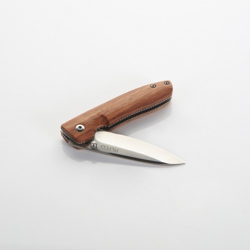 Navaja Con Filo De 70mm Y Mango De Madera ALYCO