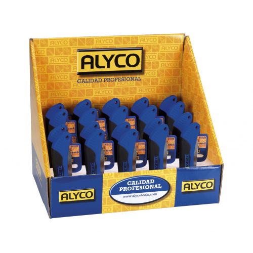Navaja Inoxidable Para Electricista Mango Bicomponente ALYCO