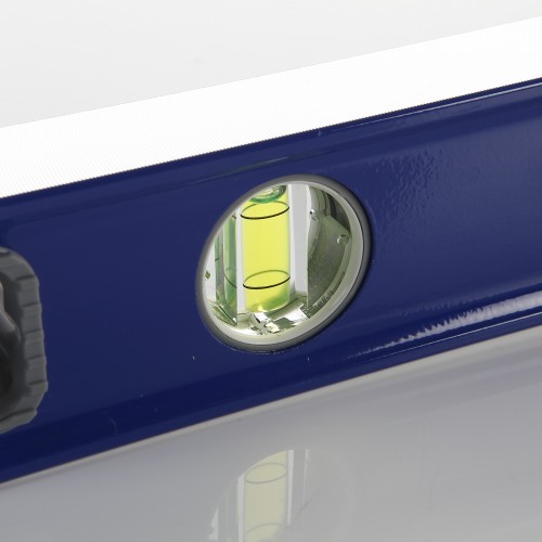 Nivel Tubular 3 Fiolas De Perfil Rectangular De Aluminio ALYCO