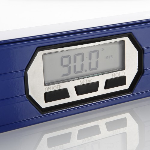 Nivel Tubular Angular Digital Con 2 Fiolas Con Cuerpo Rectangular De Aluminio ALYCO