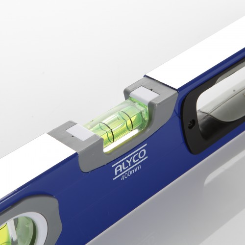 Nivel Tubular Magnético 2 Fiolas Con Una Asa Y Perfil Rectangular De Aluminio ALYCO