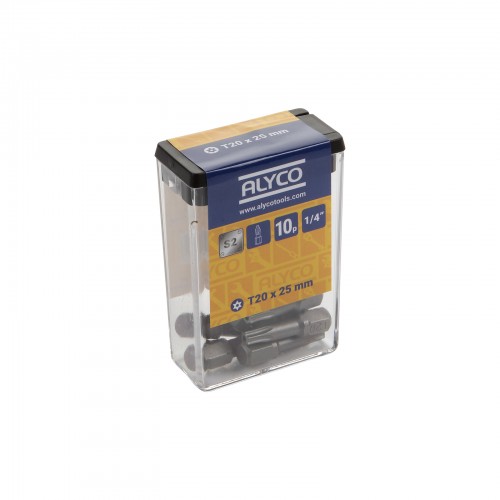 Puntas Torx Inviolables De tipo Torsión De 25 mm Con Hexágono De 1/4
