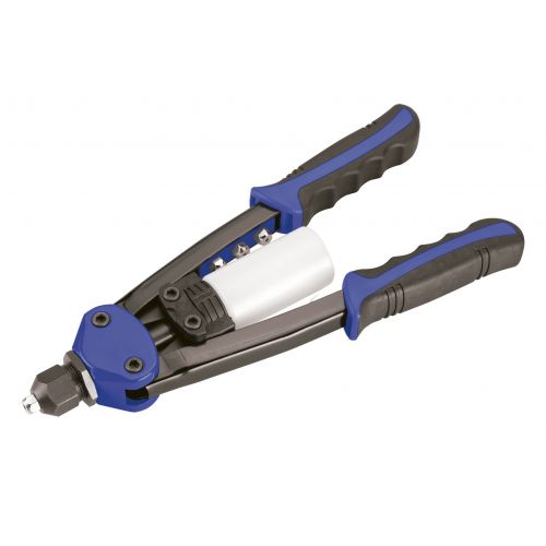 Miniatura Remachadora De Dos Manos Alta Potencia 4 Bocas De 2,4 A 4,8 Mm ALYCO