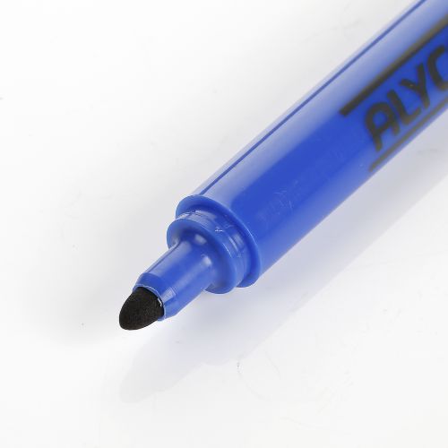 Rotulador Negro Punta Fina ALYCO