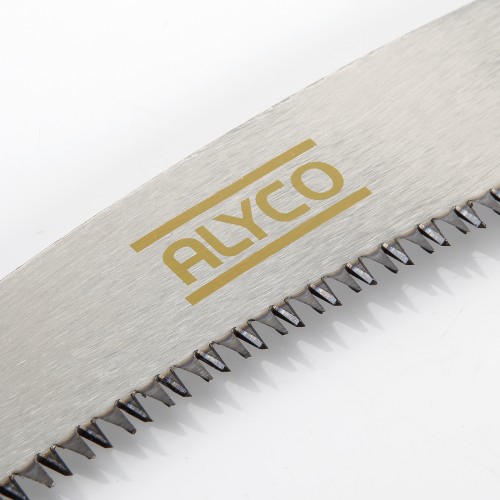 Serrucho De Poda Curvo Con Mango De Madera De 480 mm ALYCO 