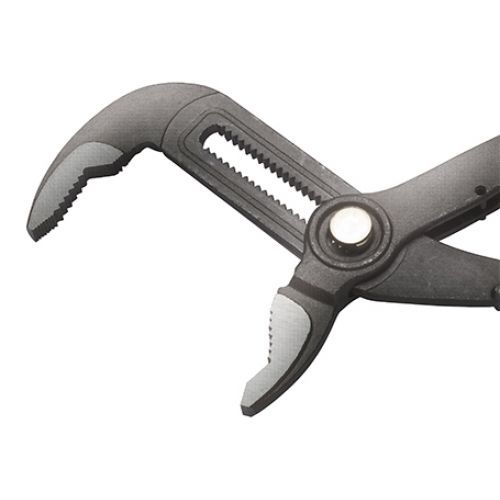 Pinza A Canale ALYCO 115120 - Apertura 30 Mm, Manico Bimateriale, Lunghezza 180 Mm, Finitura Pavonata - 8