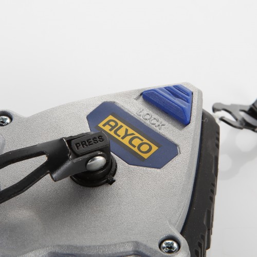 Tiralíneas De 30 metros Con Cuerpo De Aluminio Y Retroceso rápido ALYCO