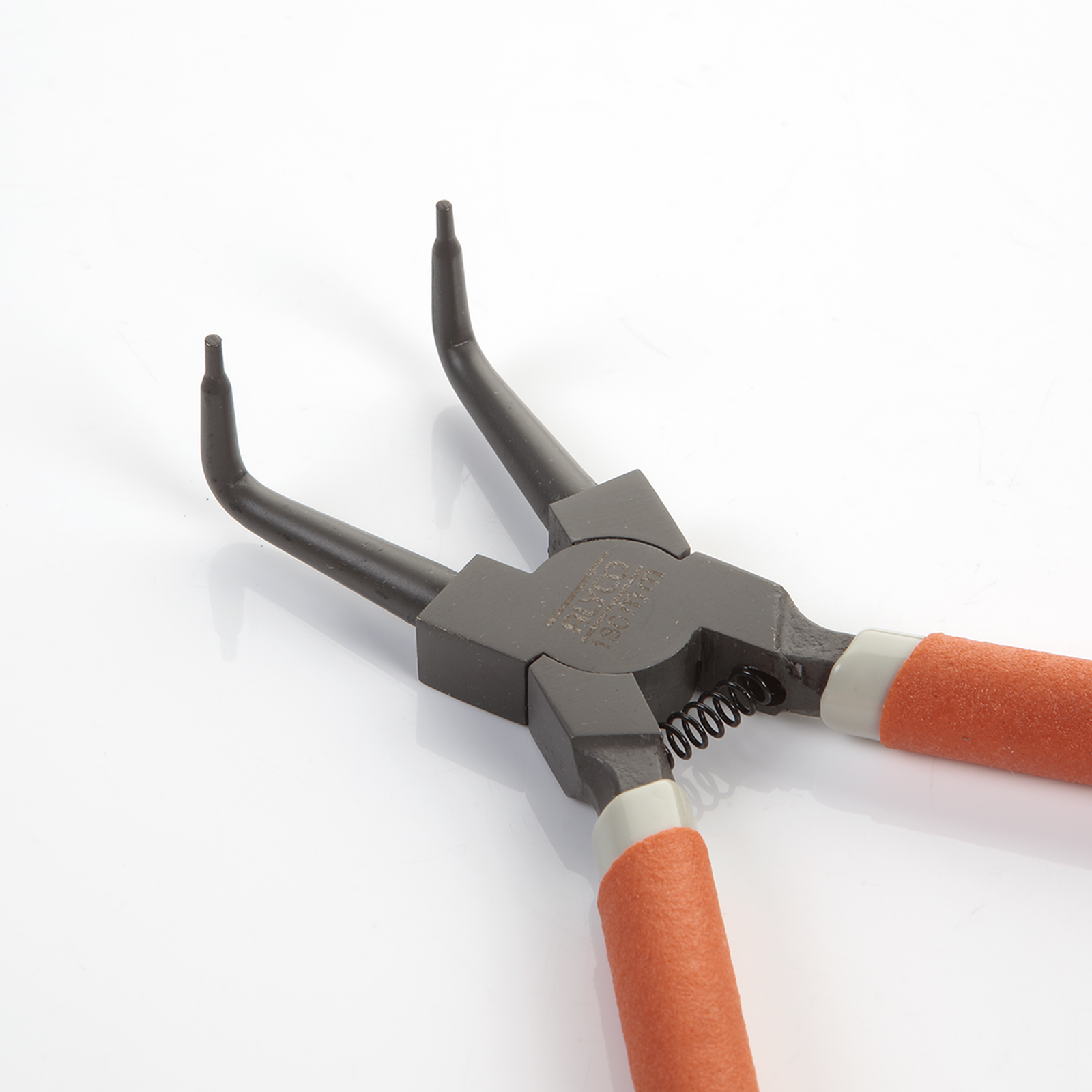 Pinces à Circlips Extérieurs ALYCO 140 Mm – Embouts Coniques Inversés, Ressorts De Retour, Manches Plastifiés