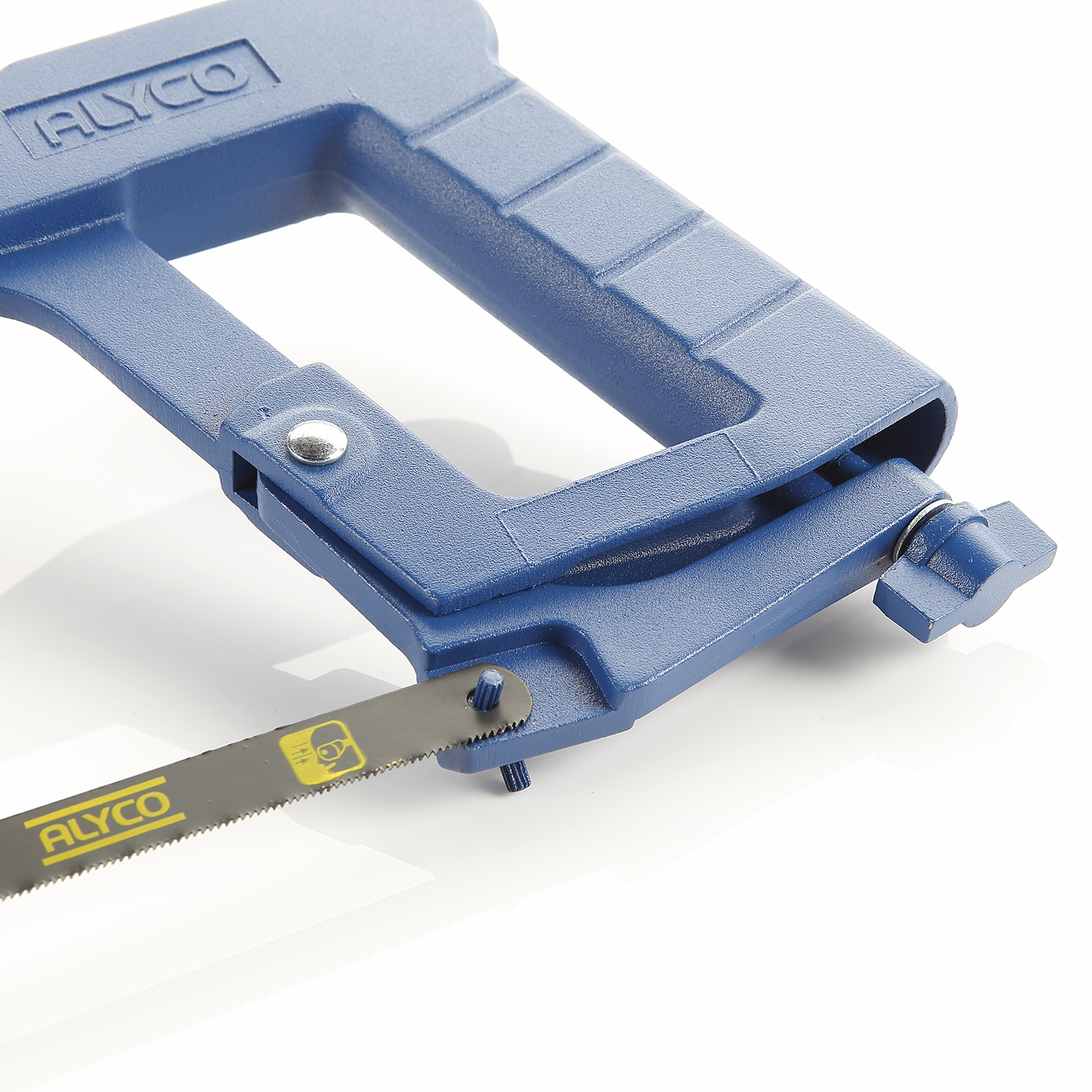 Miniatura Arco De Sierra Cuerpo De Aluminio Para Metal Hoja De 300 Mm. ALYCO