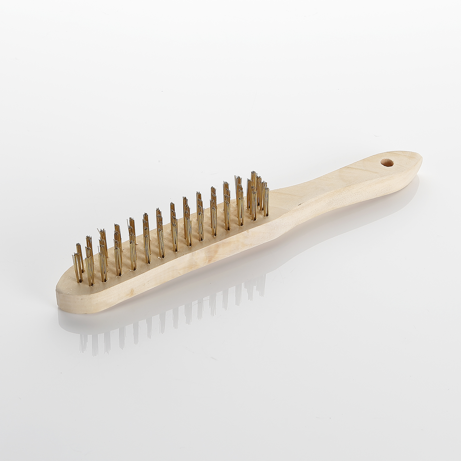 Straight Brass Wire Brush With Wooden Handle ALYCO, Products
