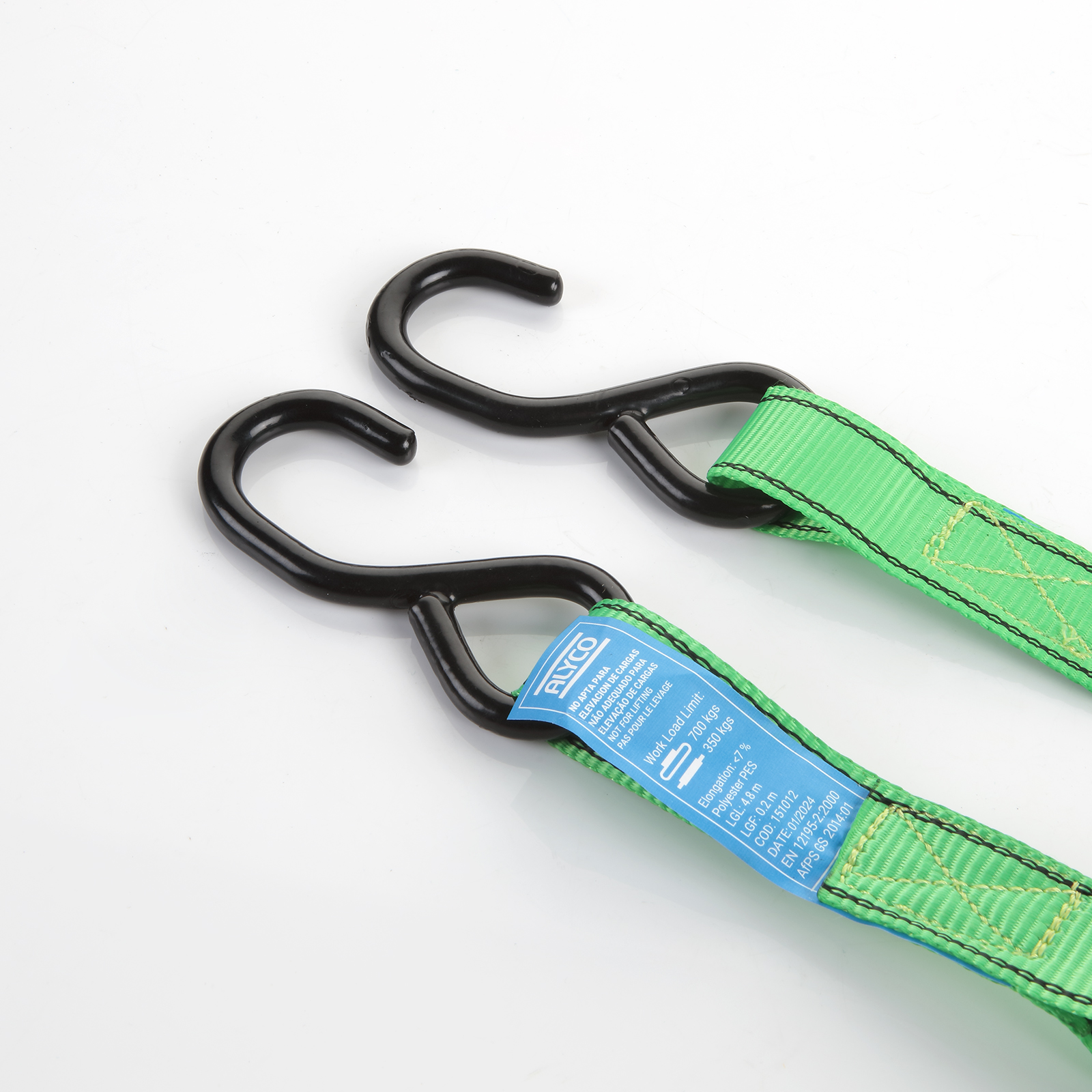 Cinta de amarre 25 mm x 5 M trinquete Alyco