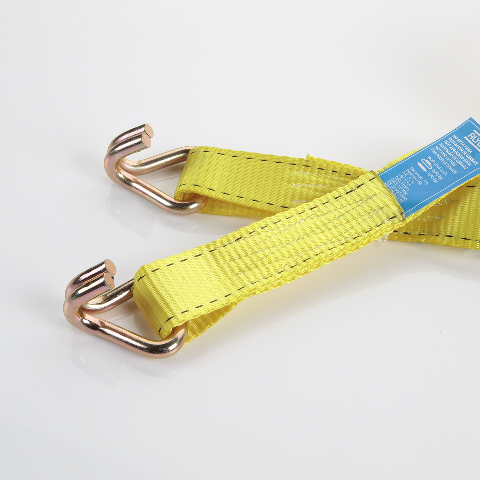 Cinta de amarre 35 mm x 6 M trinquete, cerrado Alyco