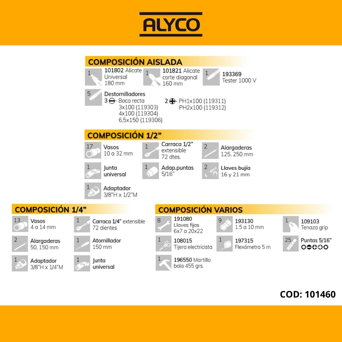 ALYCO Maleta Para Herramientas Trolley De Aluminio 4 Ruedas ALYCO