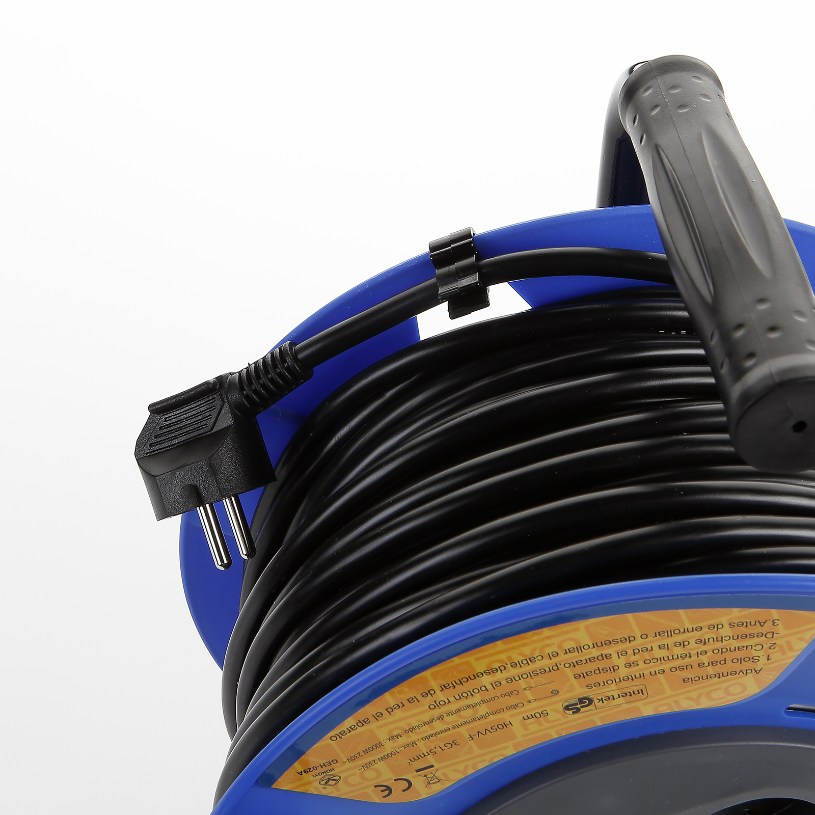 Cable Alargador Enrollable 50m o 10m - ECOWASH