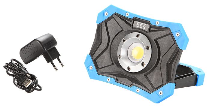 Foco LED 10W con bateria de Litio sin Cables Ayerbe