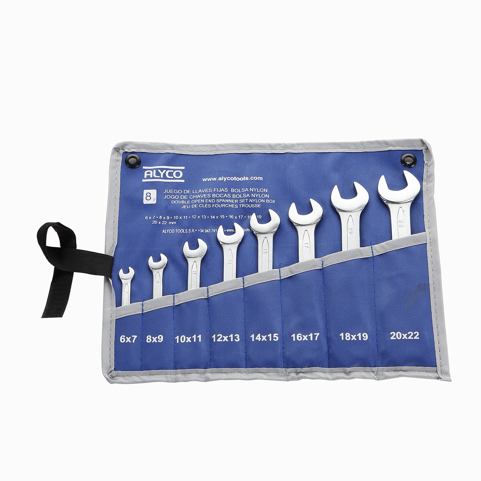 KS TOOLS 811.2041 Juego de llaves fijas en inserto de gomaespuma