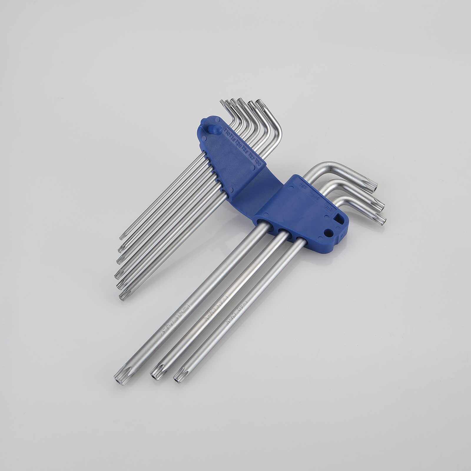 Juego De Llaves Torx Inviolable Extralarga, Soporte De Plástico ALYCO