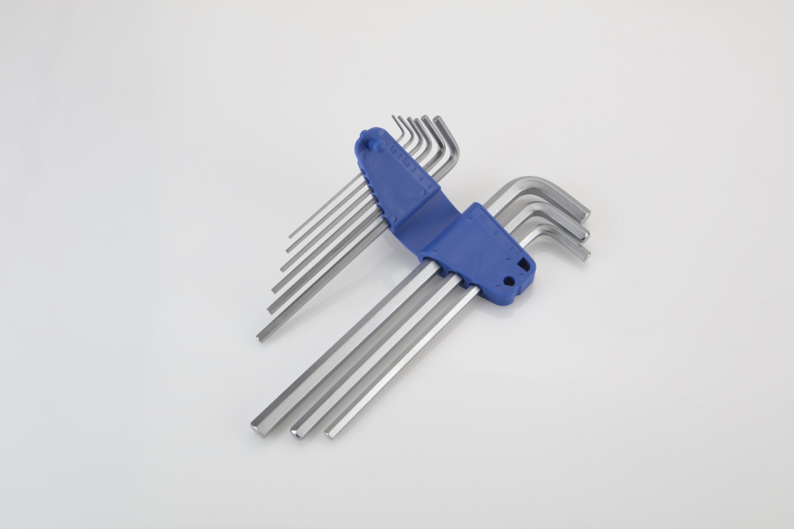 Juego De Llaves Allen Extralarga, Soporte De Plástico ALYCO