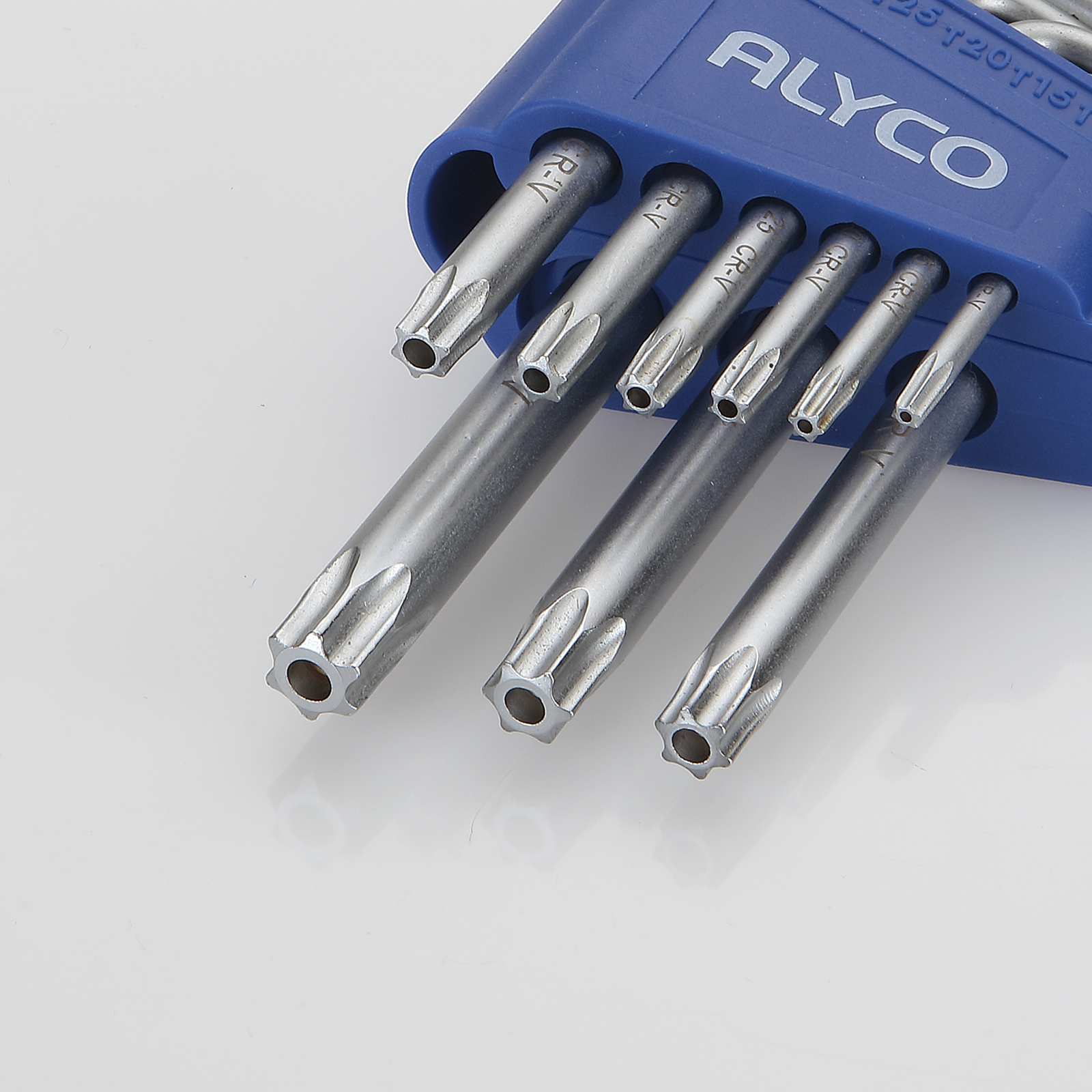 Juego De Llaves Torx Inviolable, Soporte De Plástico ALYCO