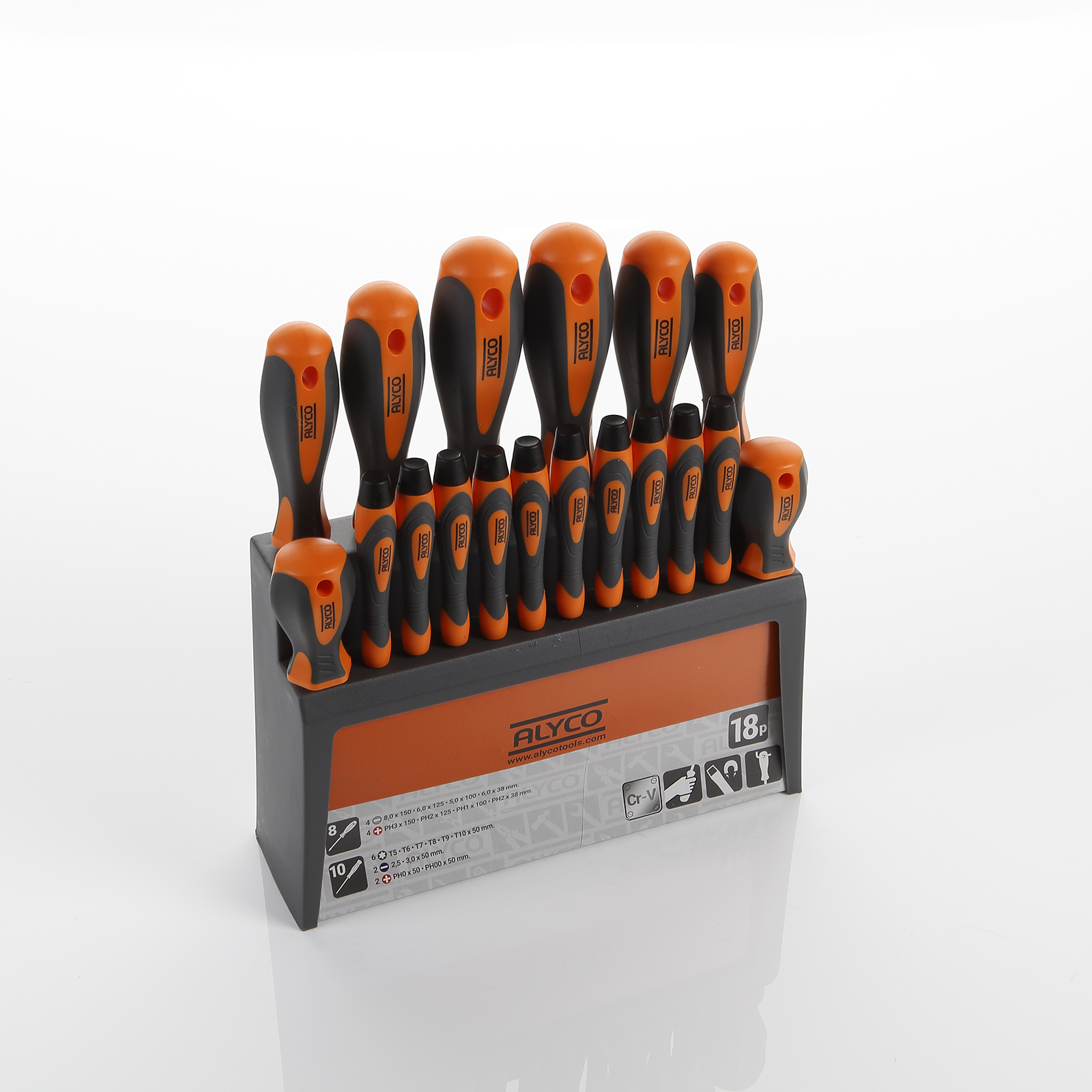 Orange discount screwdriver set
