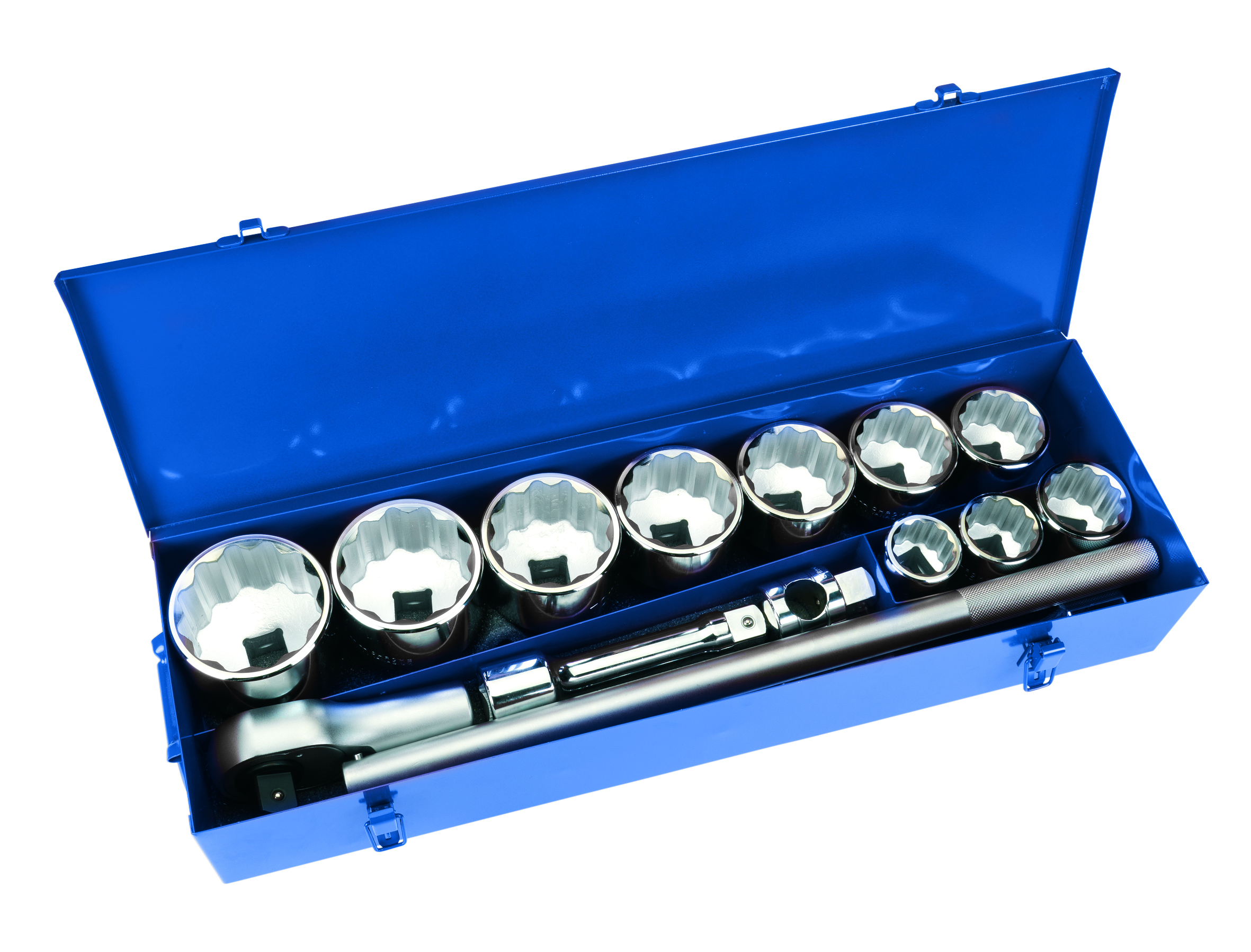 Juego de 14 piezas con llaves de vasos bihexagonales de 1