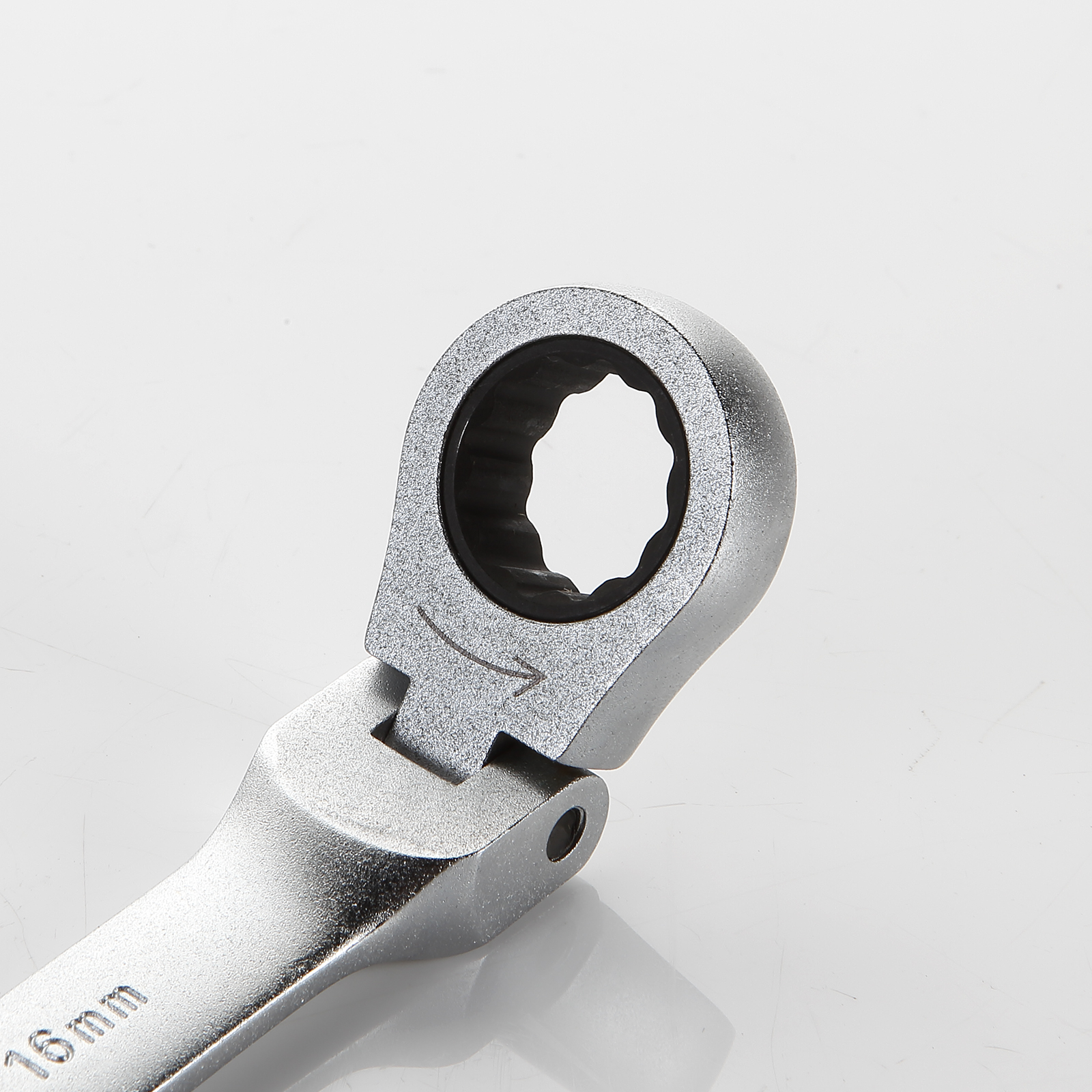 Llave combinada de carraca articulada an 24 mm 310 mm