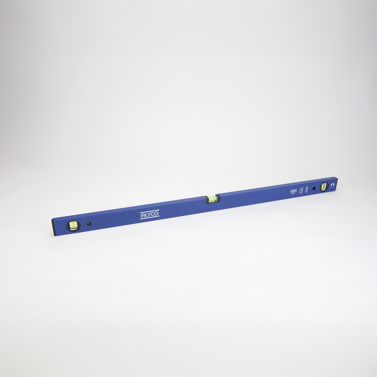 Nivel Tubular Magnético 3 Fiolas De Perfil Rectangular De Aluminio ALYCO