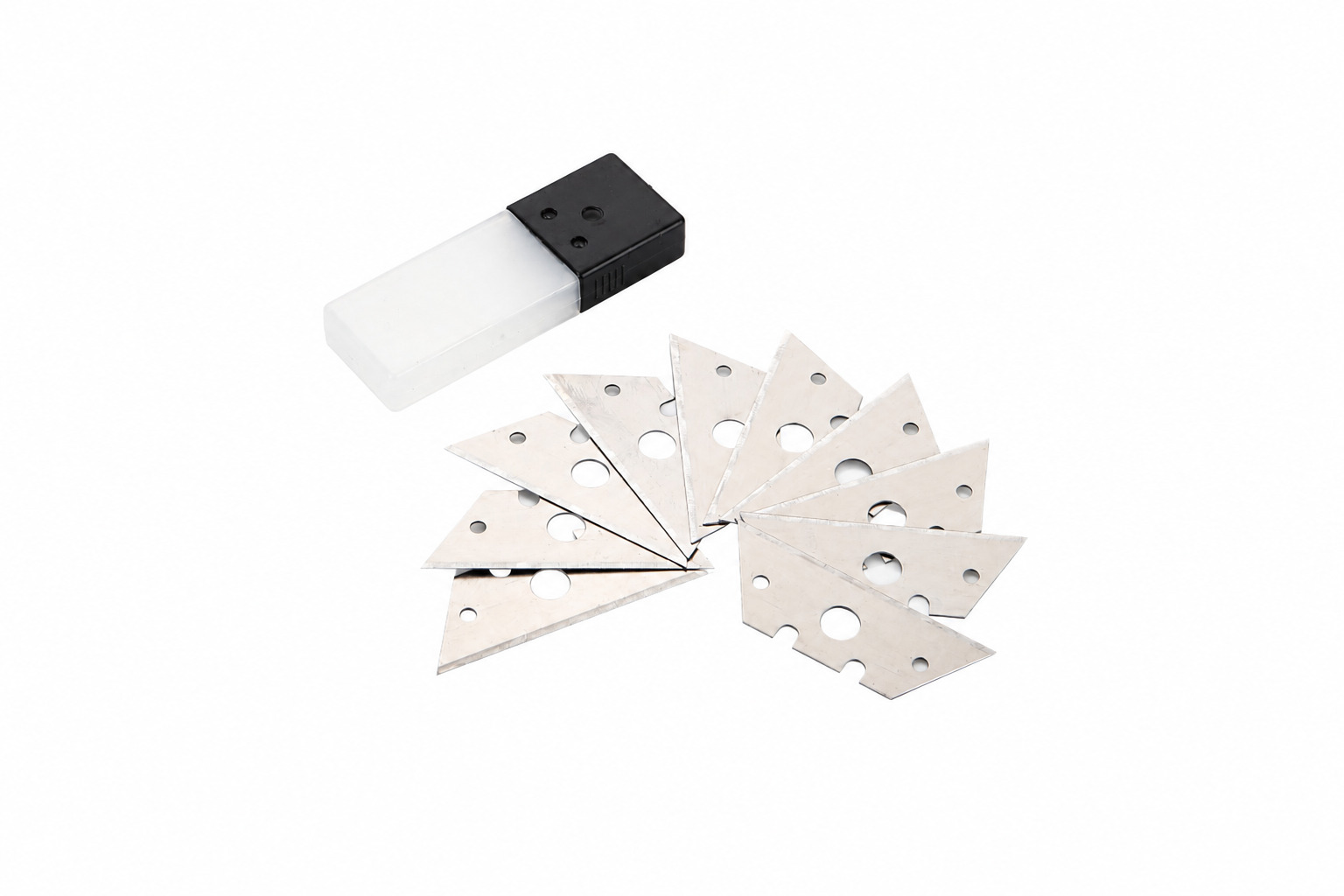 Pack de 10 Cuchillas Trapezoidales Para Cortador De Pladur ALYCO