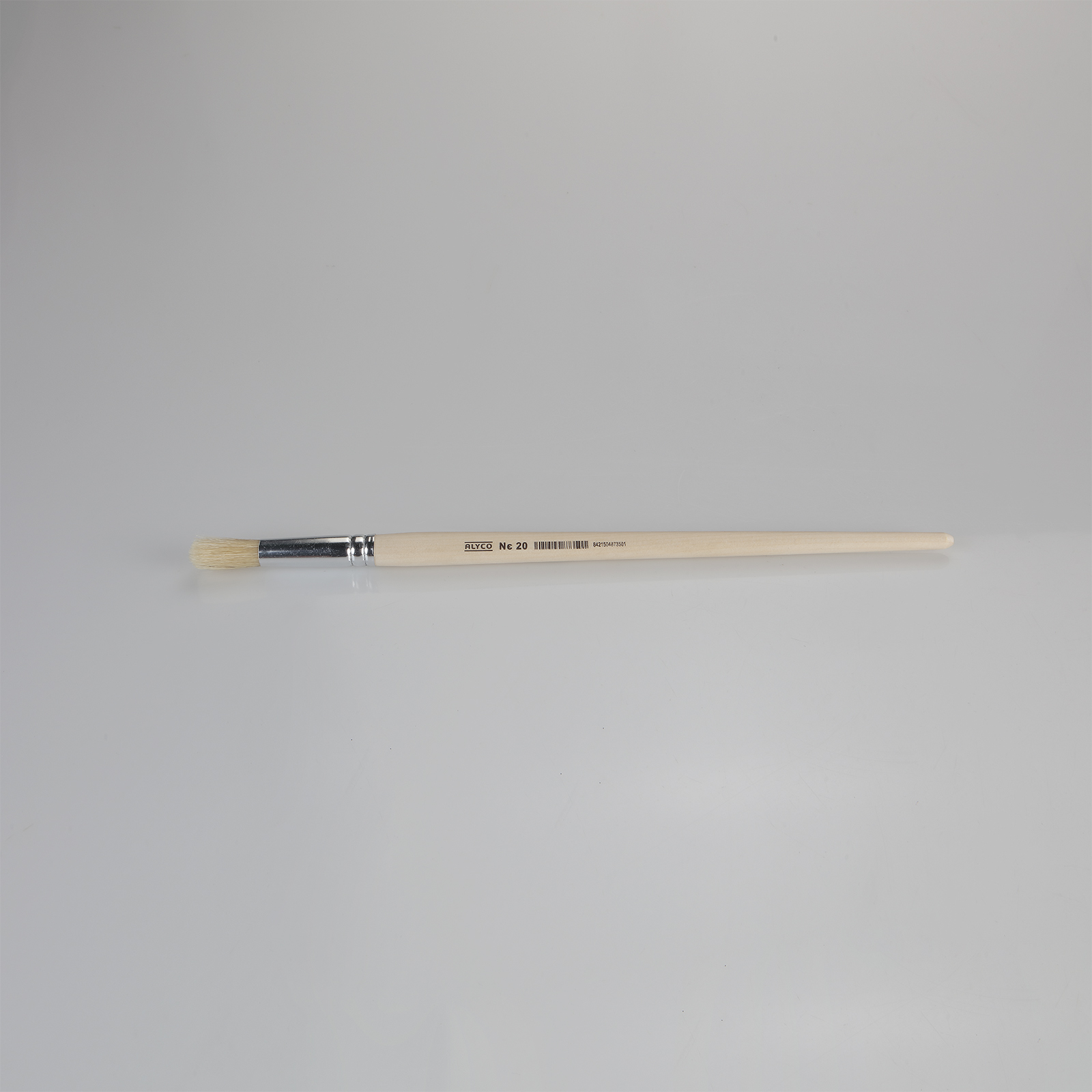 Pincel Redondo, Mango de Madera ALYCO