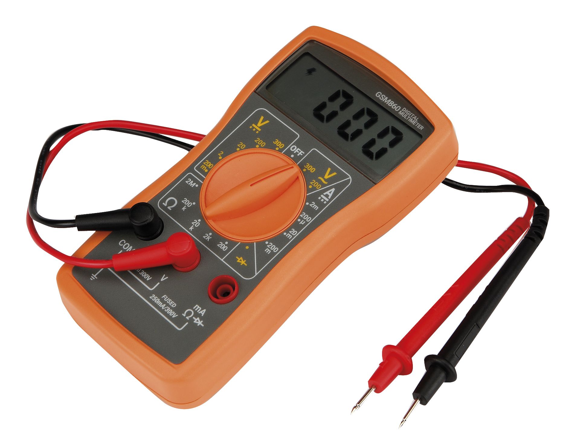 Multimètre écran LCD pour test de tension / courant / résistance