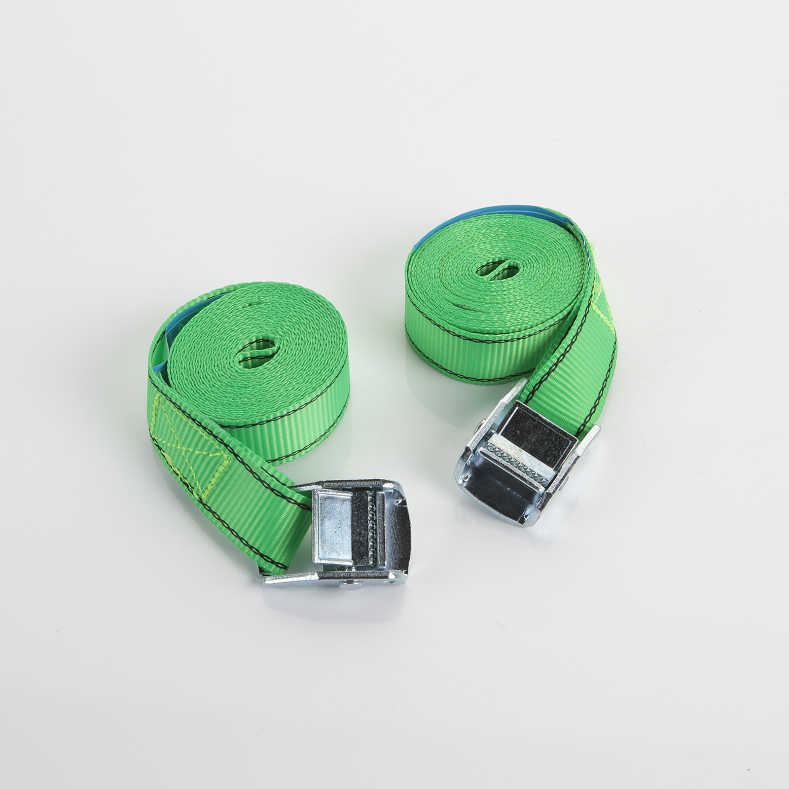 Set 2 cintas amarre con hebilla 25 mm x 3 M Alyco