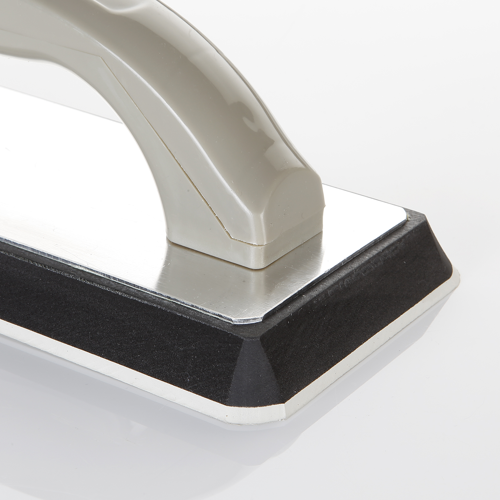 AUSONIA - Placa De Goma Para Lechada, Llana De Caucho Suave Con Base De Aluminio, 21x14 Cm, Modelo 42062