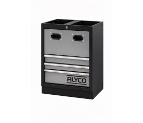 Armario Base Metalico 3 Cajones  con 2 Orificios