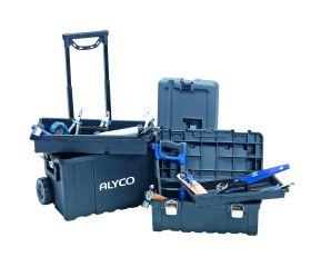 Trolley Baúl de Plástico con Caja de Plástico ALYCO