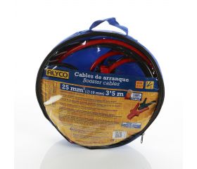 Cable De Arranque De Cobre 3,5M. Y  Pinzas De Acero-Bronce 600A ALYCO