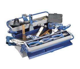 Caja Metálica De 5 Bandejas Con Herramientas ALYCO