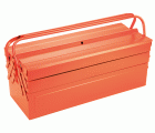 Caja Metálica Para Herramientas De 5 Bandejas ALYCO ORANGE