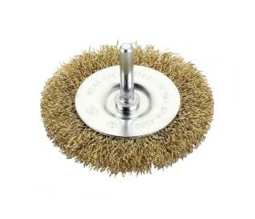 Lot de 30 brosses métalliques en laiton, 3 formes (tige 3 mm) - Wood, Tools  & Deco