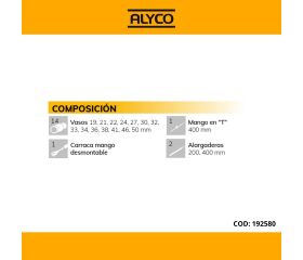 Juego De Vasos Y Accesorios 18 Pzas De 3/4