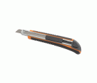 Cutter De Cuchilla Fragmentable De 9 Mm Con Guía Métalica ALYCO ORANGE